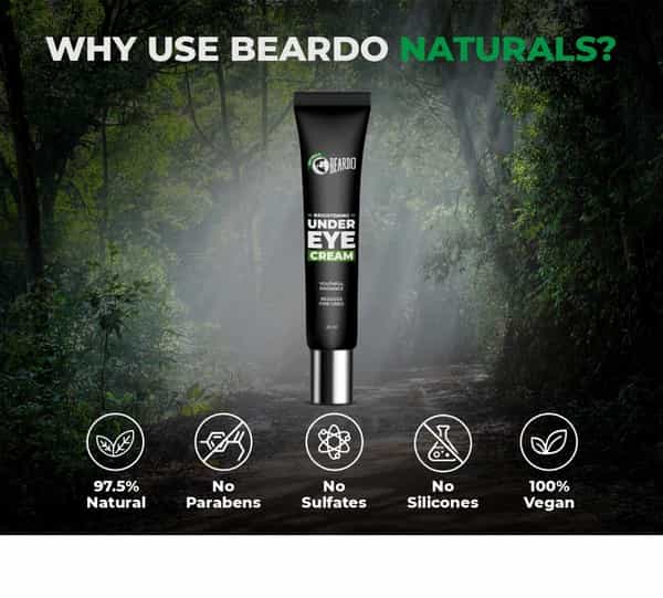Beardo Naturals Under Eye Cream - 20 Ml