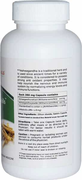 Herbal Hills Ashwagandhahills 120 Capsule