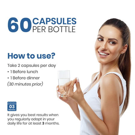 Purezen Sugarstopper | Blood Sugar & Diabetes Wellness Supplement - 60 Capsules