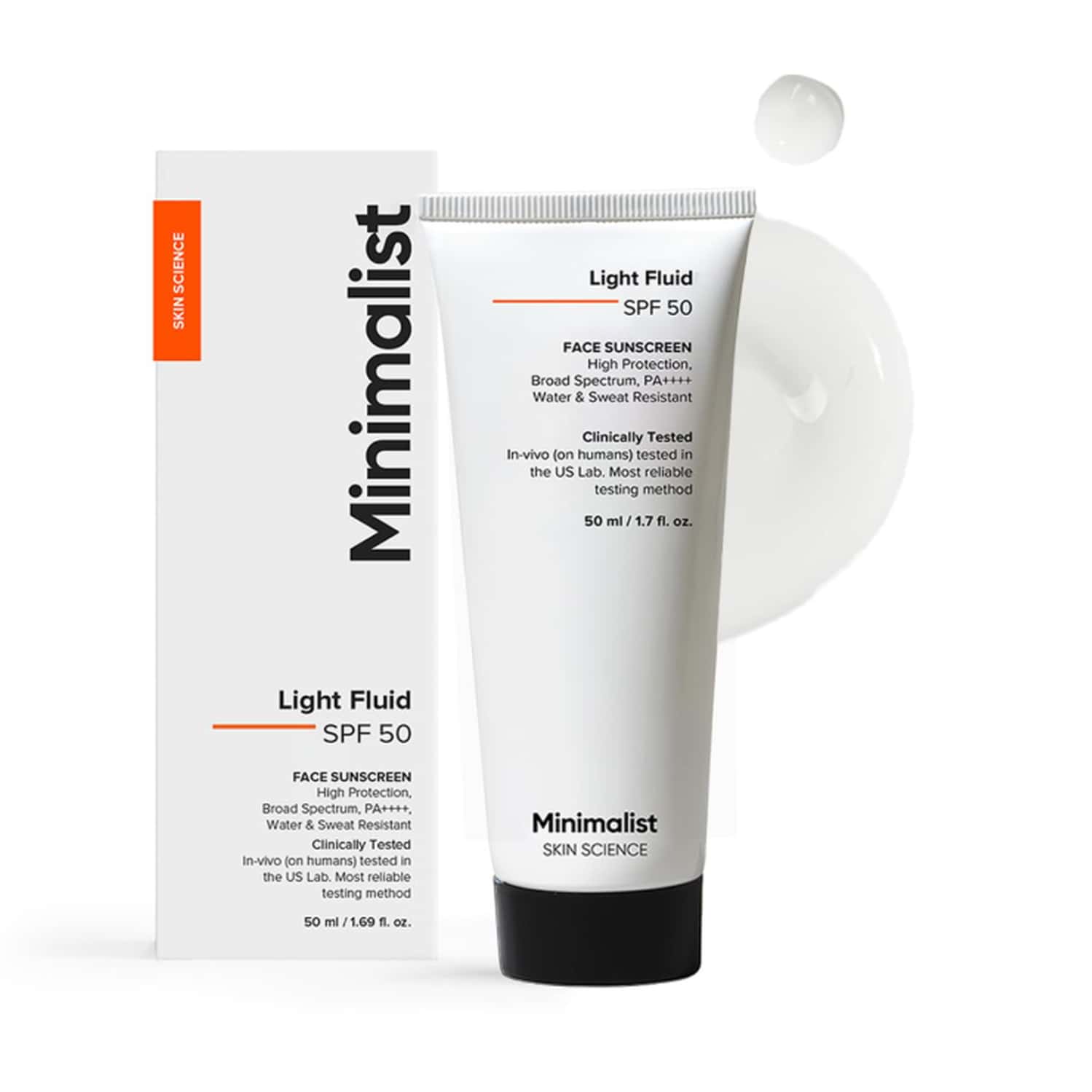 Light Fluid Spf 50 Sunscreen 50 Gram