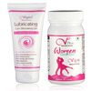 Vigini Stimulating Lubricant Lube Gel + Sexual Arousal Regain Increase Stamina Power Capsules Women