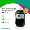 Onetouch Select Plus Simple Glucometer Combo Kit | 25 Test Strips | 25 Onetouch Ultrasoft 2 Lancets