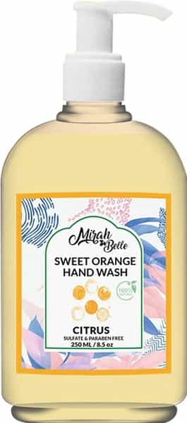 Mirah Belle Sweet Orange Hand Wash (Citrus) - 250Ml