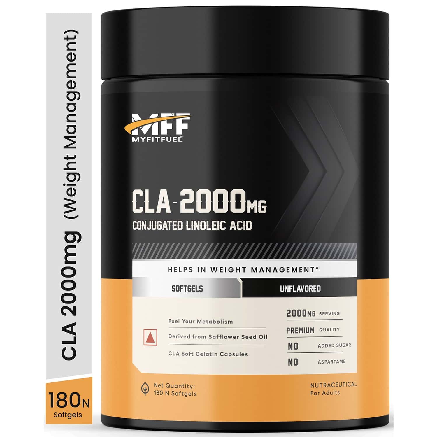 Myfitfuel Cla 2000mg | (180 Softgels) | Supplement For Men & Women| Fat Loss | Weight Management