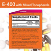 Now Foods Vitamin E-400 Mixed Tocopherols - 100 Softgels