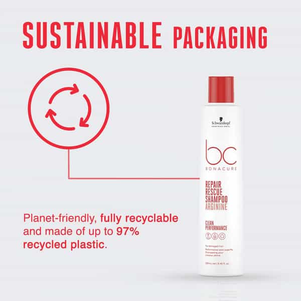 Schwarzkopf Professional Bonacure Repair Rescue Shampoo With Arginine 250Ml