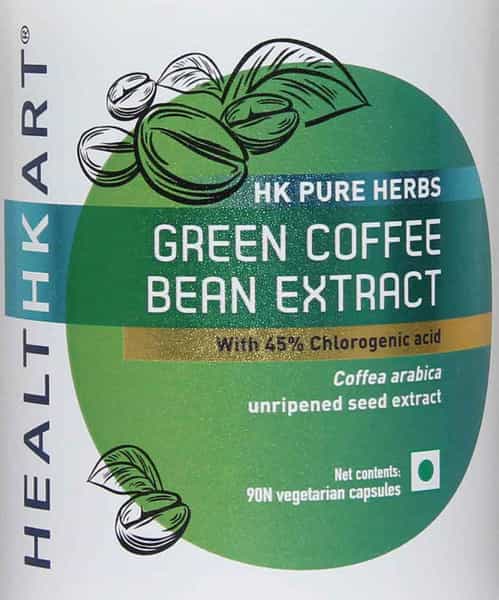 Healthkart Green Coffee Bean Extract Capsule 90