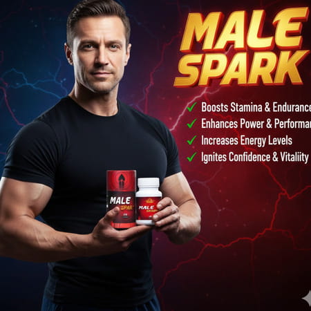 Cipzer Male Spark 60 Capsules | Supports Mens Vitality| Stamina & Overall Wellness