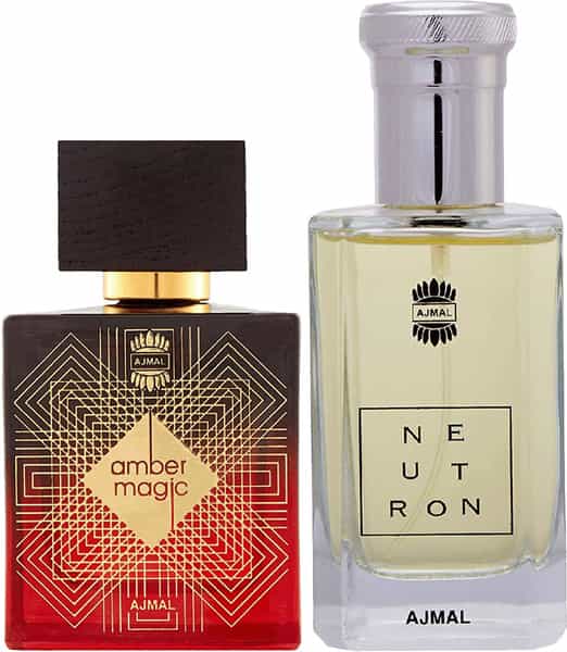 Ajmal Amber Magic Edp 100Ml Perfume For Men And Neutron Edp 100Ml Perfume For Men