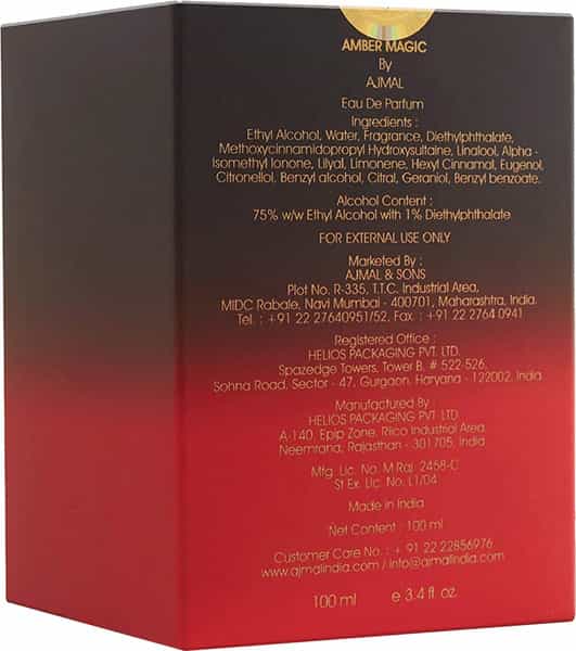 Ajmal Amber Magic Edp 100Ml Perfume For Men And Neutron Edp 100Ml Perfume For Men