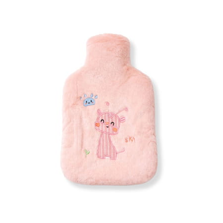 Healthy Wind Premium Hot Water Rubber Bag With Soft Plush Cover For Cramps_back Pain Relief 2000 Ml