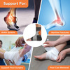 Vissco Ankler | 2 In 1 Anklet + Binder | Provides Support & Stability To The Ankle - Small (Grey)