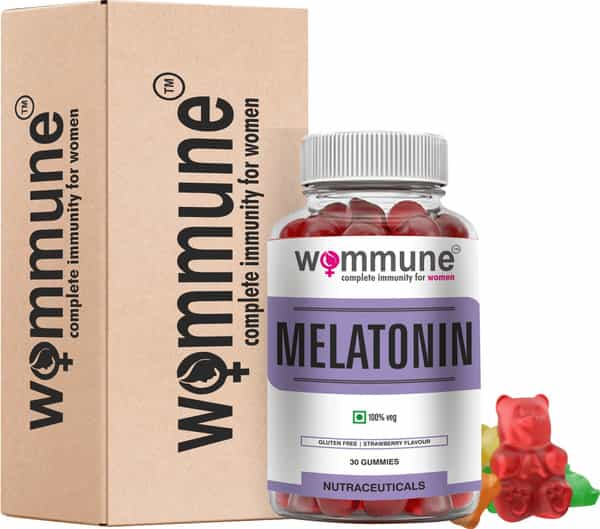 Wommune Melatonin 5Mg Promotes Relaxation & Sleep Helps Improve Sleep Quality