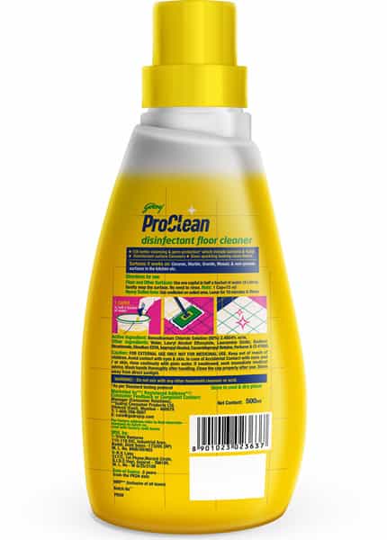 Godrej Proclean Floor Cleaner Citrus -500Ml