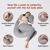 Femzy Pregnancy & Breastfeeding Pillow (Grey) 2500g