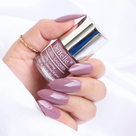 Debelle Gel Nail Lacquer Majestique Mauve Mauve Nail Polish 8Ml