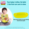 Baby Story Waterproof Baby Bib With Food Catching Pocket-2Pcs (Yellow | Blue)