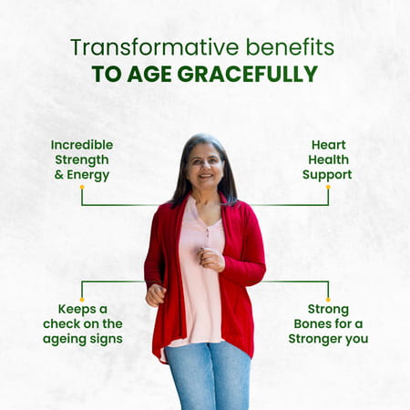 Himalayan Organics Women 50 + Daily Multivitamin | Bottle | 60 Veg Capsules