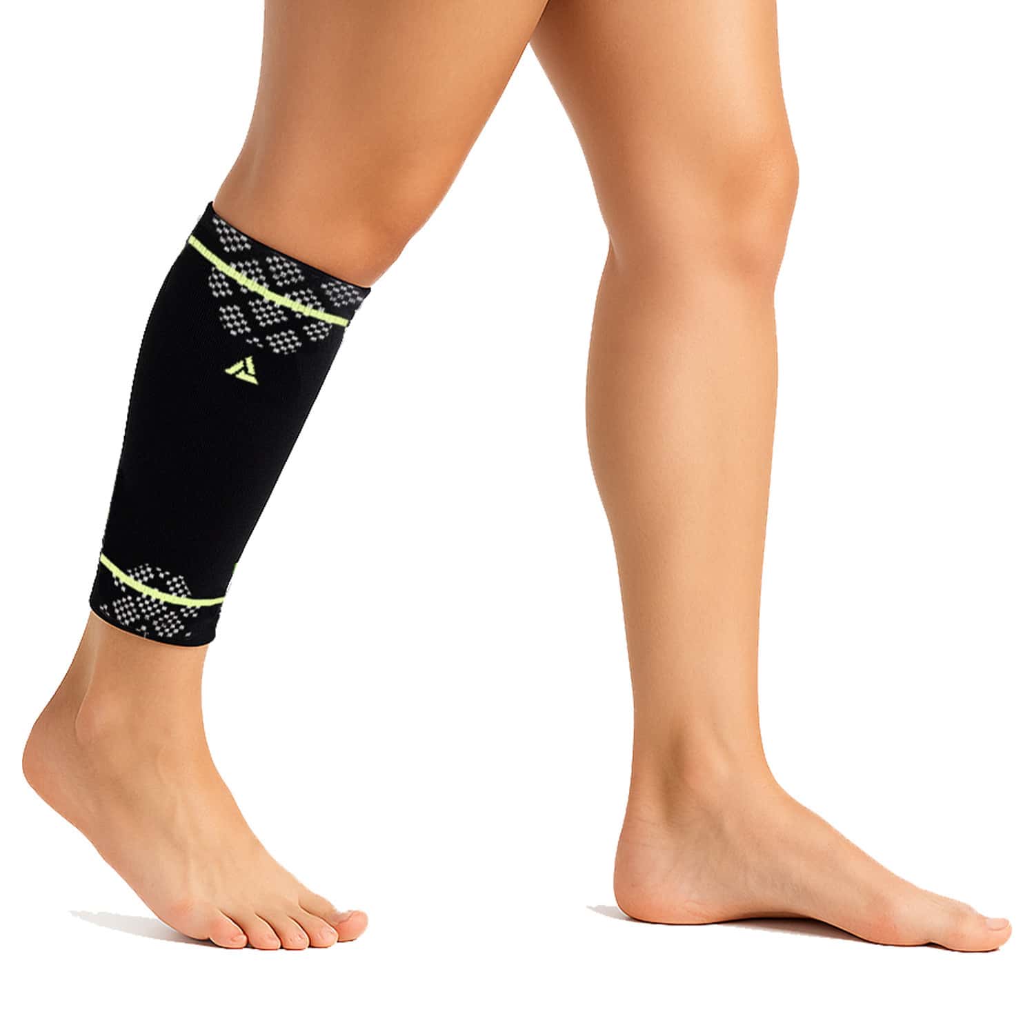 Actifit Calf Compression Sleeve | Muscle Support | L Size | Multicolor | 1 Pack