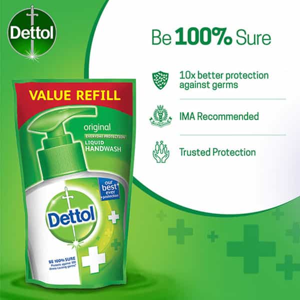 Dettol Liquid Handwash Refill 175 Ml
