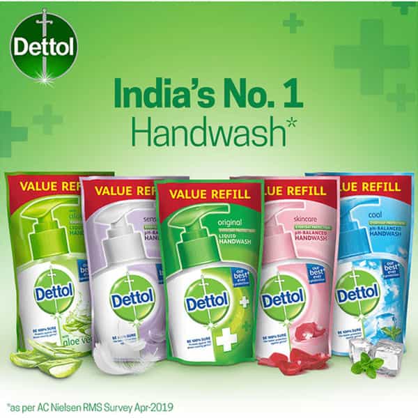 Dettol Liquid Handwash Refill 175 Ml