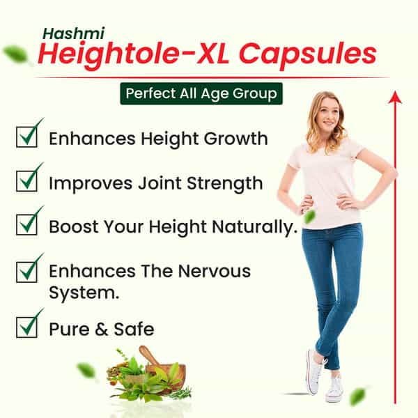 Hashmi Heightol Xl Capsule 20