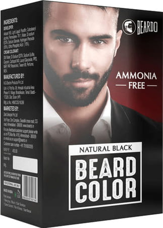 Beardo Beard Color For Men - Natural Black - 30 Gm