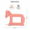 R For Rabbit Tiny Bites Safari (Horse Orange)