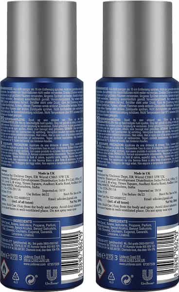 Brut Ocean Deodorant Spray For Men Long-Lasting Fragrance 200 Ml (Pack Of 2)