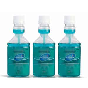 Hexidrin Cool Mint Alcohol Free Mouthwash| Removes 99.99% Of Germs| Sugar Free (150ml Pack-3-green)
