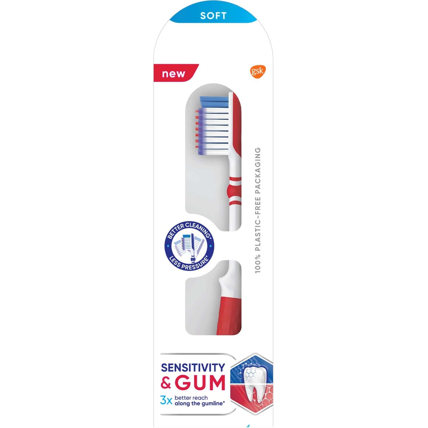 Buy SENSODYNE SENSITIVITY & GUM TOOTHBRUSH WITH SOFT BRISTLES & DUOFLEX ...