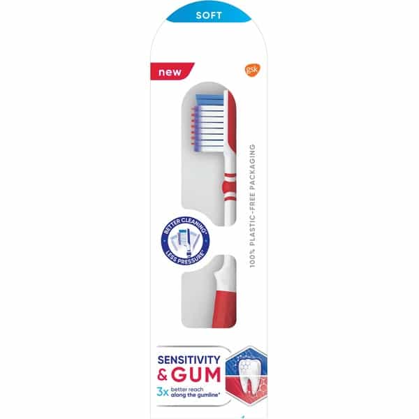 Sensodyne Sensitivity & Gum Toothbrush With Soft Bristles & Duoflex Neck
