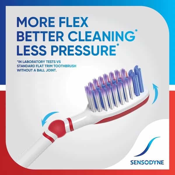 Sensodyne Sensitivity & Gum Toothbrush With Soft Bristles & Duoflex Neck