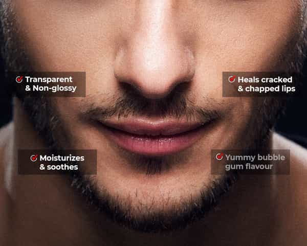 Beardo Bubblegum Lip Balm For Men - 7 Gm