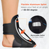Vissco Foot Raiser With Detachable Splints | Support For Plantar Fasciitis - Black