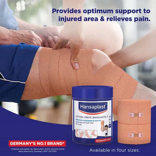 Hansaplast Crepe Bandage 10 Cm X 400 Cm