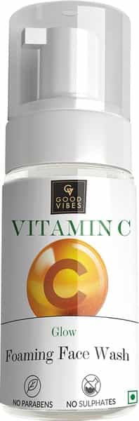 Good Vibes Vitamin C Glow Foaming Facewash- 150 Ml