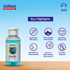 Azilium Hand And Skin Disinfectant Flip-Top Sanitizer - 100 Ml - Pack Of 6