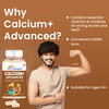 Dr. Morepen Calcium+ Advanced | Bones Joints & Muscles | Veg Tablets | 120 No'S | Pack Of 2