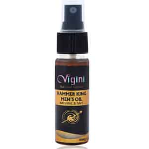 Vigini Hammer King Penis Growth Enlargement Lubricant Lube Sexual Massage Delay Oil For Long Sex Men