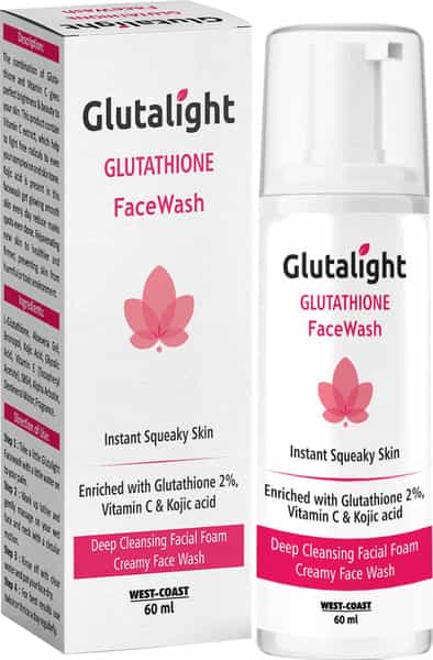 Glutalight Glutathione Deep Cleansing Face Wash 60 Ml