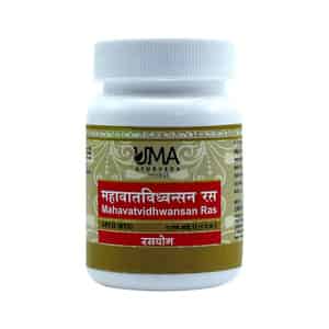 Uma Ayurveda Mahavatvidhwansan Ras Ayurvedic Tablets 80 Tab