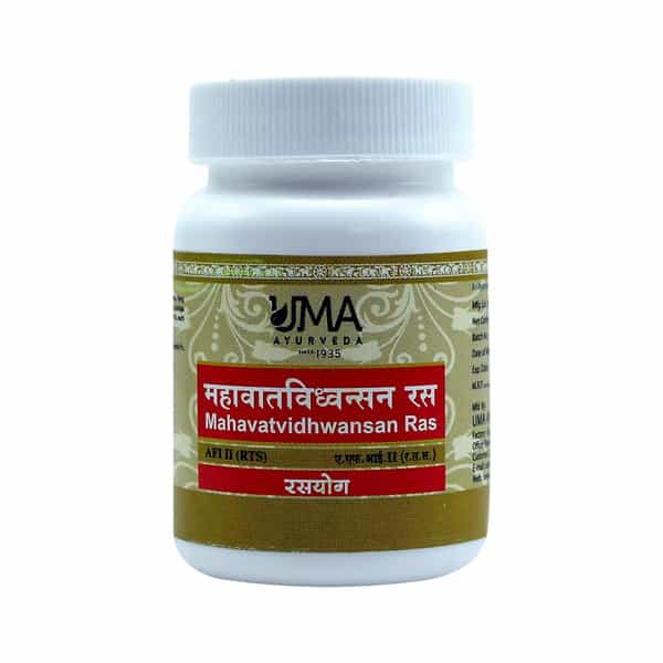 Uma Ayurveda Mahavatvidhwansan Ras Ayurvedic Tablets 80 Tab