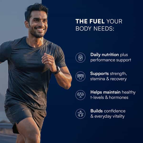 Multivitamin For Men + Testoboost Combo | All-Day Energy | Stamina & Recovery-120 Units