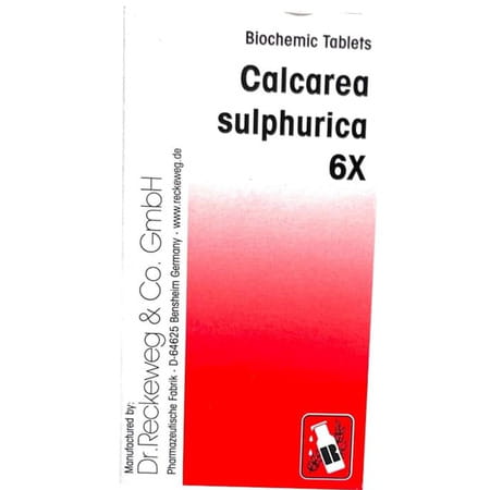 Dr. Reckeweg Biochemic Calcarea Sulphurica Tablet 20 No'S
