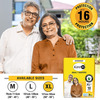 Kare In Overnight Adult Diapers Xl Waist Size 127-165 Cm (50-65)Tape Style Leak Proof 10 Count