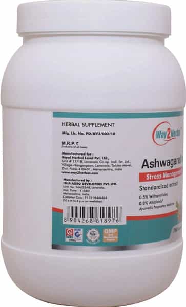 Way2herbal Ashwagandha 700 Capsules Value Pack