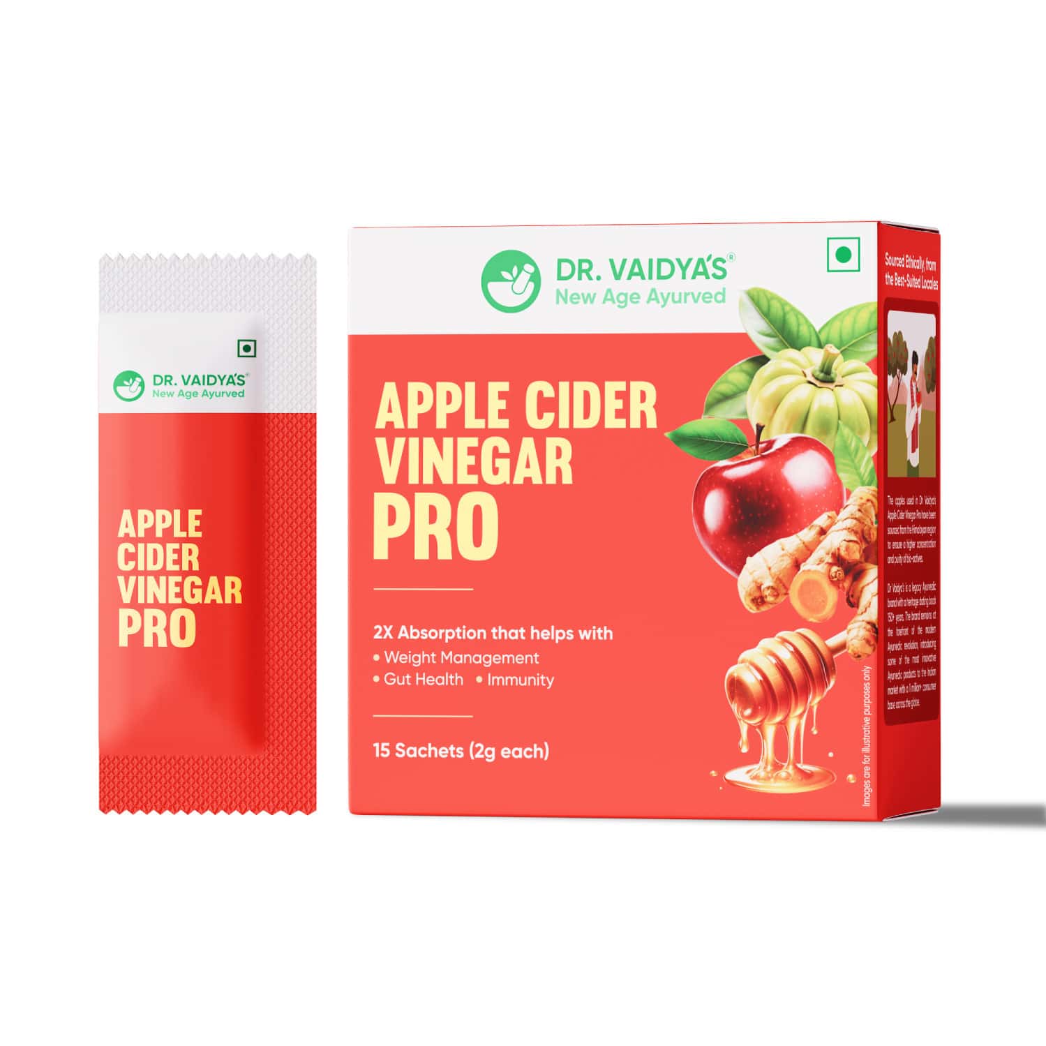 Dr. Vaidya's Apple Cider Vinger Acv Pro Pack Of 1