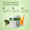 Hk Vitals Veg Collagen Supplement (Orange | 200g) | With Biotin | Vitamin C & E | Sodium Hyaluronate