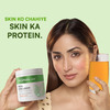 Hk Vitals Veg Collagen Supplement (Orange | 200G) | With Biotin | Vitamin C & E | Sodium Hyaluronate